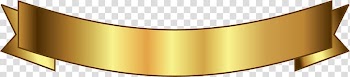 Gold ribbon , Material Brass Angle, Gold ribbon design transparent background PNG clipart