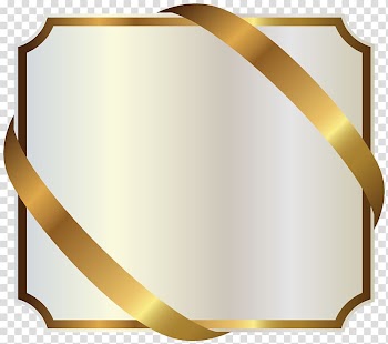 Gold Ribbon , ribbon transparent background PNG clipart