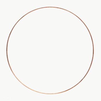 Gold round frame design element | Free  transparent png - 2351935
