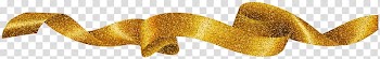 Gold Scalable Graphics, Glittering Gold Ribbon , gold ribbon illustration transparent background PNG clipart