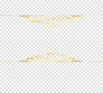 Gold scroll border lines, Light String, Art Deco lines transparent background PNG clipart