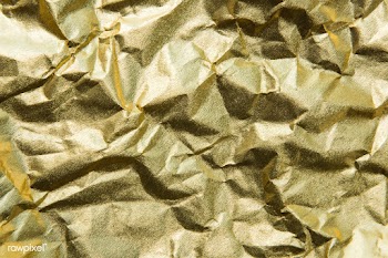Gold sheet crumpled | Free stock vector - 597001