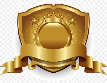 Gold Shield - Golden Shield,Shield,Gold Label,Golden badge,Gold Badge 
