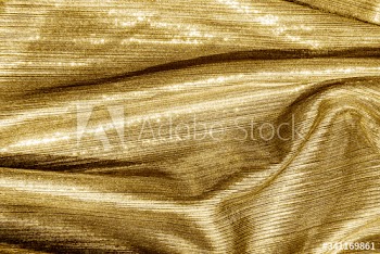 Gold silk fold