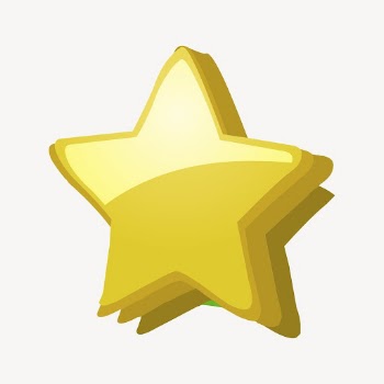 Gold star clipart, 3D illustration | Free Vector - rawpixel
