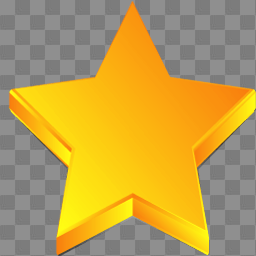 Gold Star Png Image