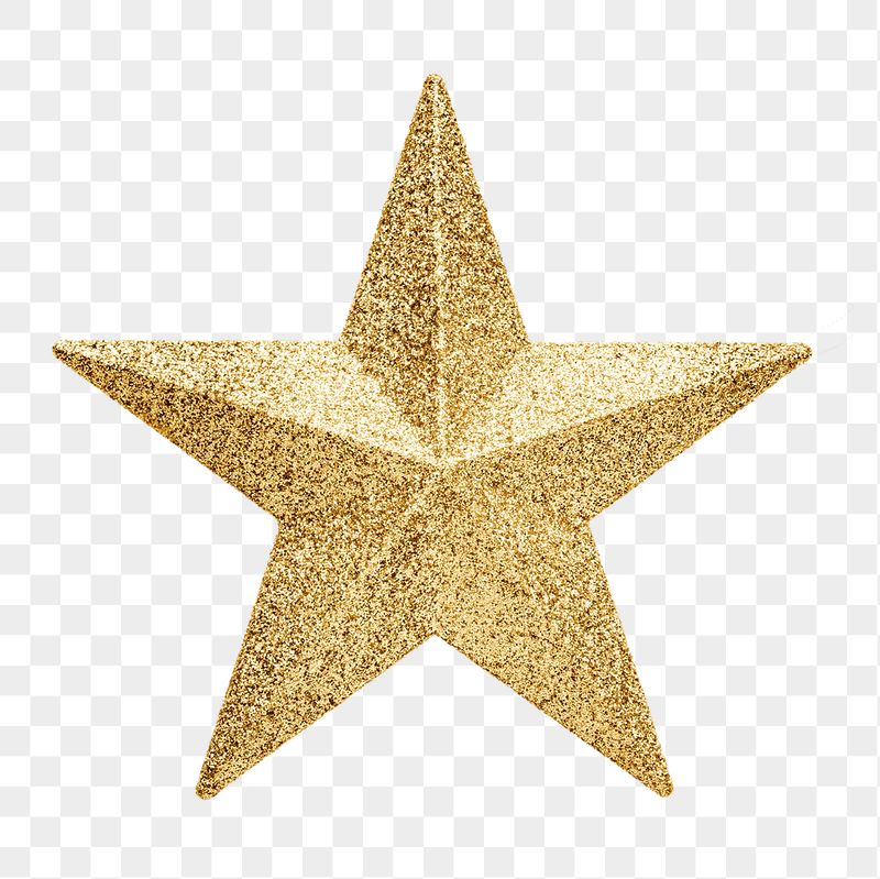 Gold star png sticker, transparent | Free PNG - rawpixel