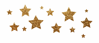 gold #stars #star #golden #glitter #glittery - Flying Star Free ...