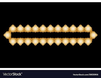 gold title border frame