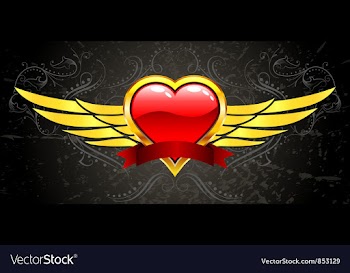 Gold vintage emblem vector image