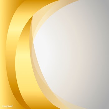Gold wave abstract background illustration | Free stock vector - 564477