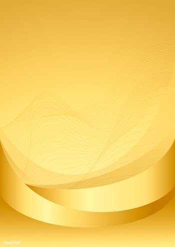 Gold wave abstract background illustration | Free stock vector - 564499