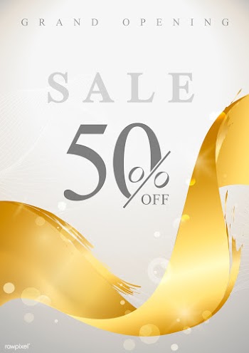 Gold wave abstract background illustration | Free stock vector - 564565