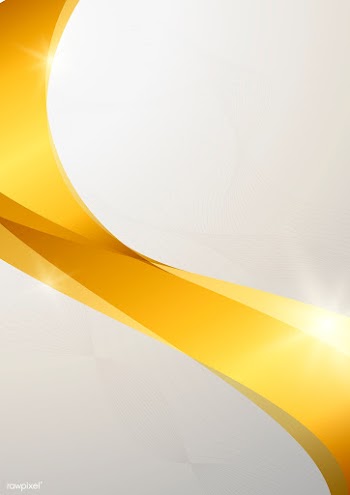 Gold wave abstract background illustration | Free stock vector - 564570