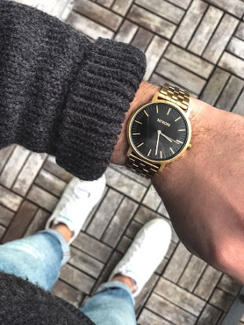 Gold Wristwatch