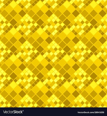 Golden abstract diagonal square pattern vector image