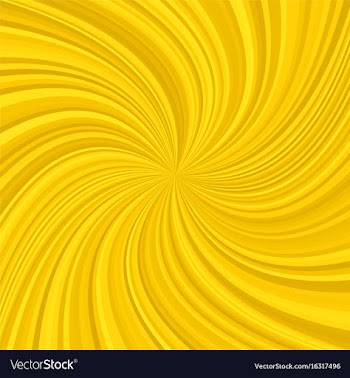 Golden abstract spiral background vector image