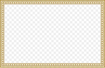 Golden Age of Radio Wedding invitation Graphic design - Vector Gold Frame Border 