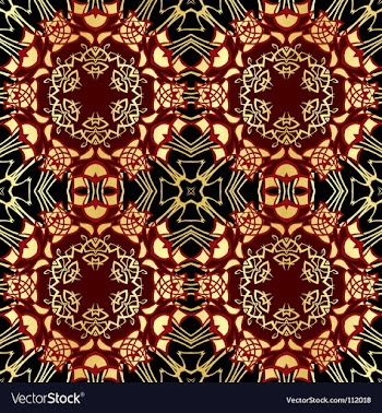 Golden background vector image
