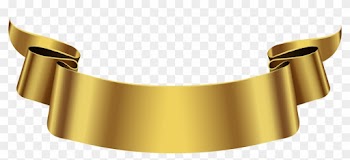 Golden Banner Transparent Png Clip Art Image - Gold Banner Transparent