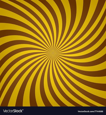 Golden brown whirl background vector image