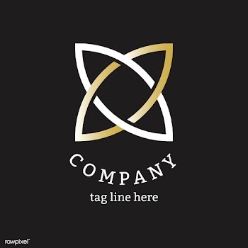 Golden business logo | Free stock vector - 581852