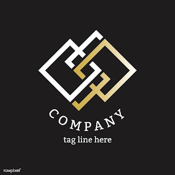 Golden business logo | Free stock vector - 581855