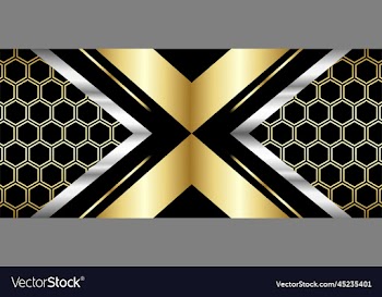 golden chrome white background design 305
