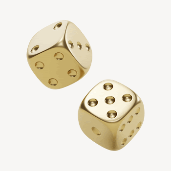 Golden dice, 3D rendering design | Free Photo - rawpixel
