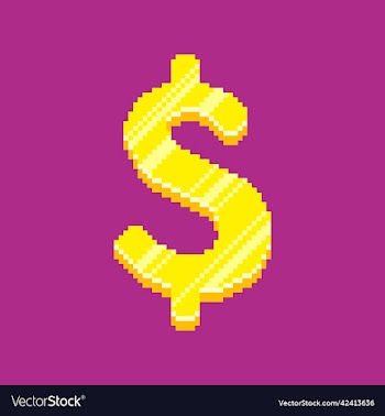 golden dollar symbol