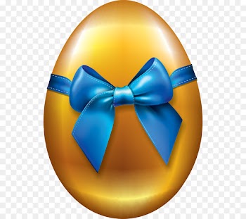 Golden Easter Egg Red Easter egg Clip art - Tie eggs 