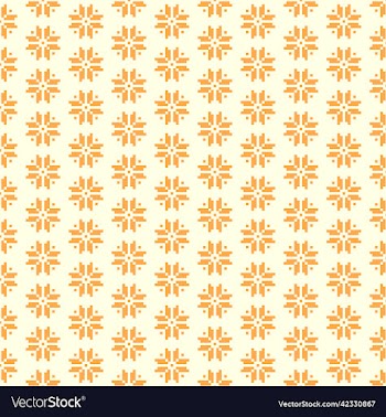 golden ethnic floral pattern