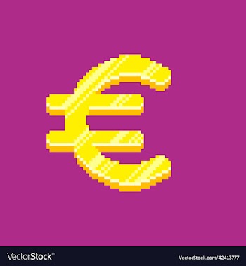 golden euro symbol