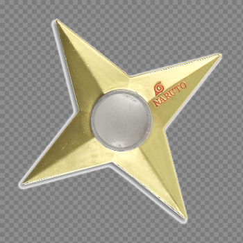 Golden Fidget Spinner PNG Download Image