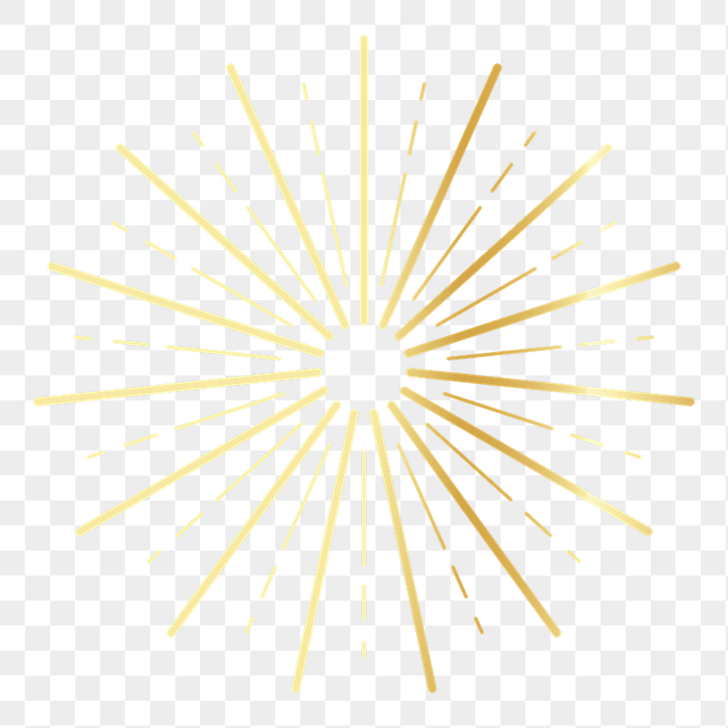 Golden firework png sticker, new | Free PNG - rawpixel