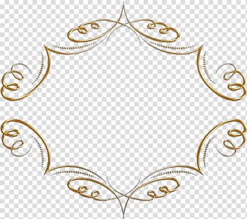 , golden frame transparent background PNG clipart
