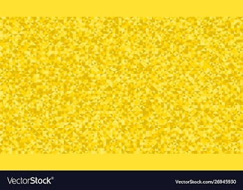Golden geometrical abstract mosaic triangle vector image