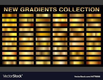 golden gradient set background icon texture