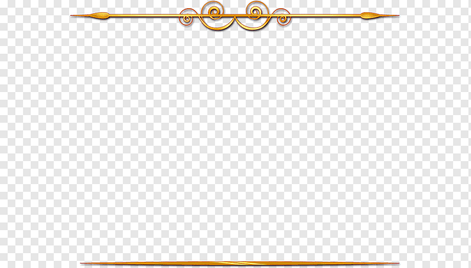 Golden line, gold thread lines, frame, angle, text png