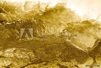 Golden metallic textured background