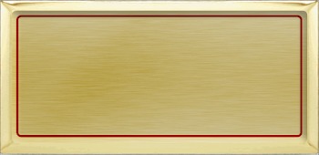 Golden Name Plate PNG Download Image