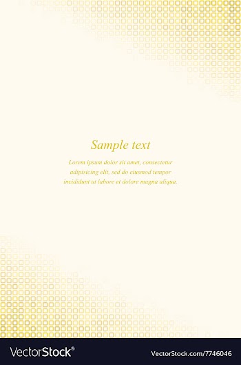 Golden page corner design template vector image