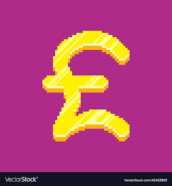 golden pound symbol