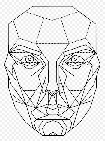 Golden ratio Proportion Face Mask - Face 