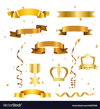 golden-ribbon design