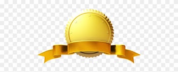 Golden Ribbon Png Download Image - Gold Award Ribbon Png