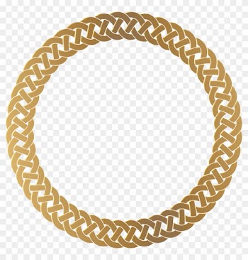 Golden Round Frame Border Transparent Png Clip Art - Golden Round Frame Border Transparent Png Clip Art