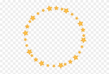 Golden Round Frame Png Pic - Oval Cross Stitch Border Pattern