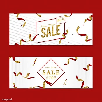 Golden sale sign vector set | Free stock vector - 535116