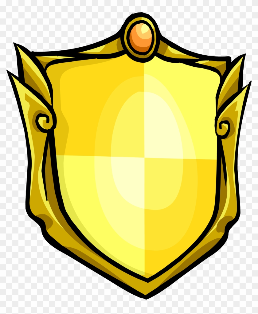 Golden Shield - Minecraft Server Icon Shield